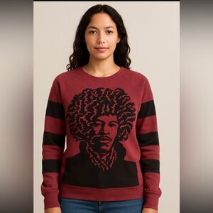 Jimi Hendrix Graphic Sweatshirt ‎ Large